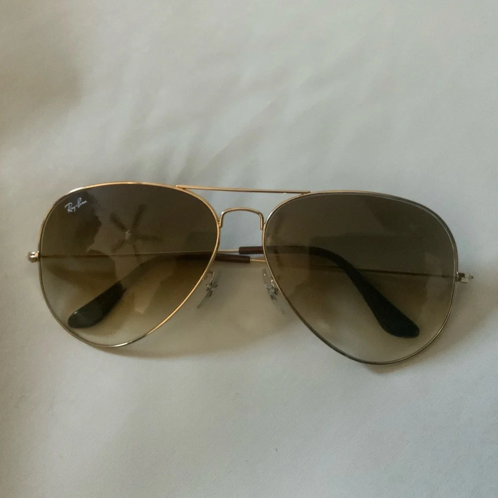 静197 レイバン サングラス 62□14 Vintage Ray Ban Aviator 62-14 Sunglasses With Case Black Frames | eBay